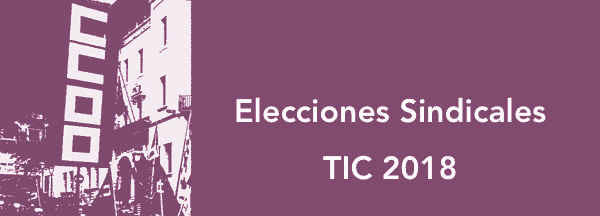 Elecciones Sindicales TIC