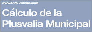 Calculo plusvalía municipal