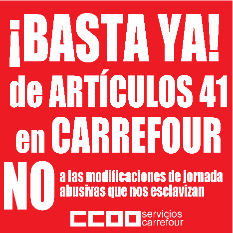 Votación huelga en Carrefour 