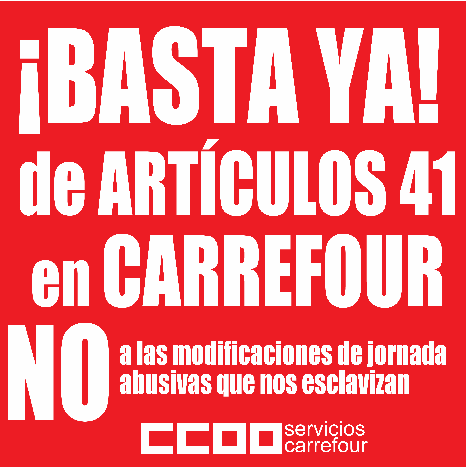 Votación huelga en Carrefour