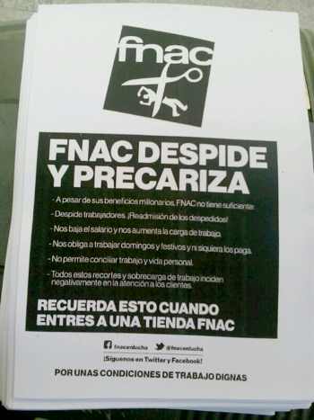 Despidos en FNAC Rivas Madrid
