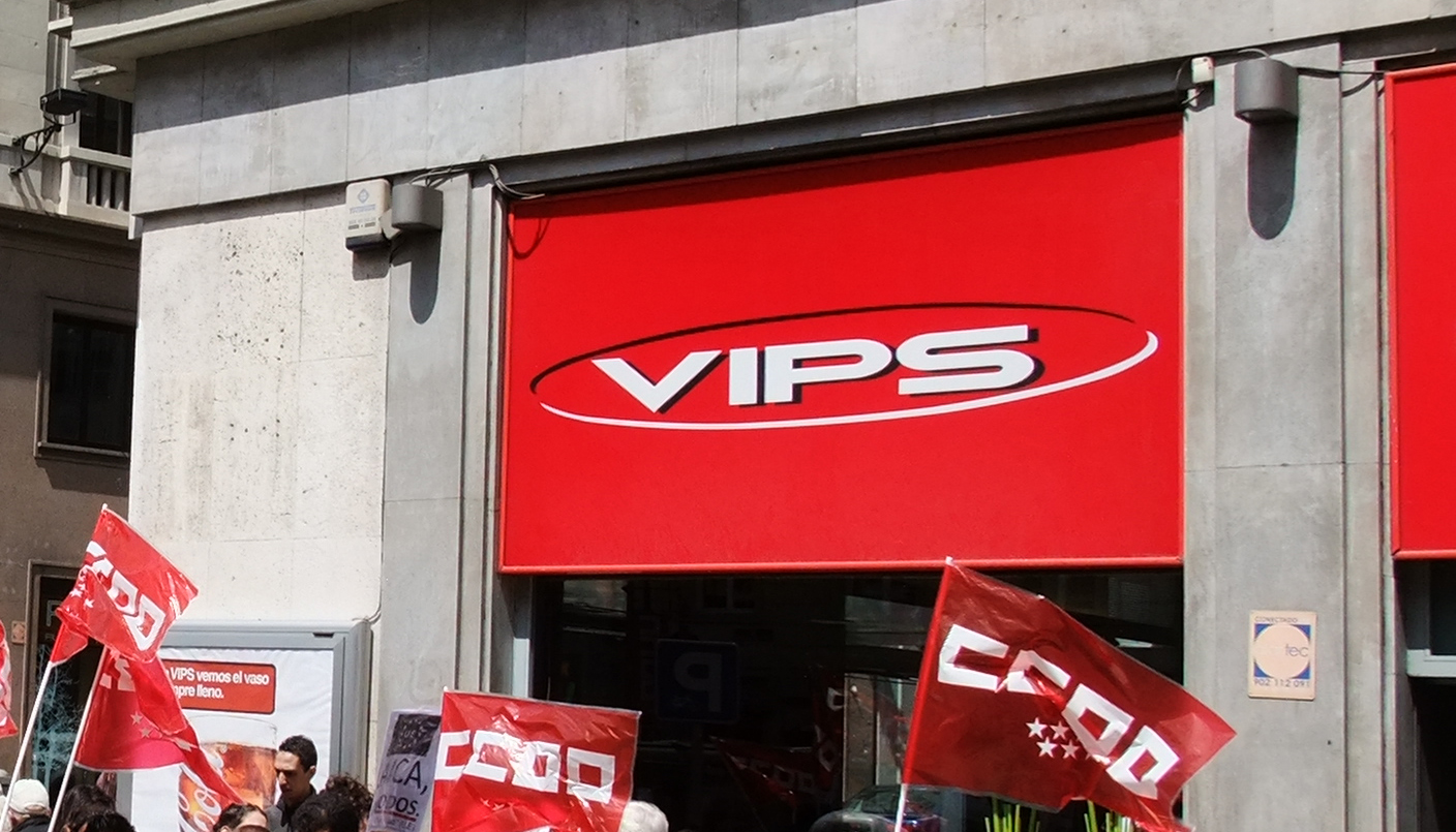 Establecimiento hostelería Grupo VIPS