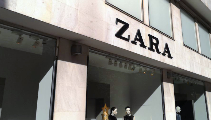 Tienda ZARA. Grupo Inditex. Kiddys