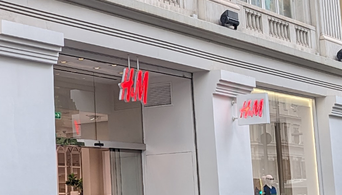 foto de la tienda de HM de calle Gran Vía en Madrid