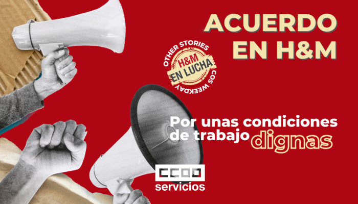 infografía CCOO Acuerdo H&M