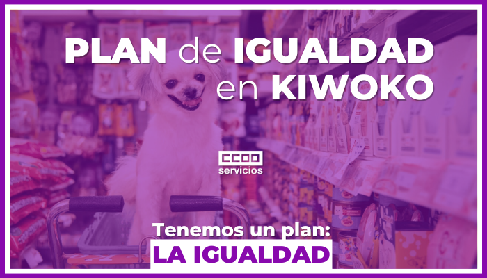 Infografía web plan igualdad Kiwoko Pet