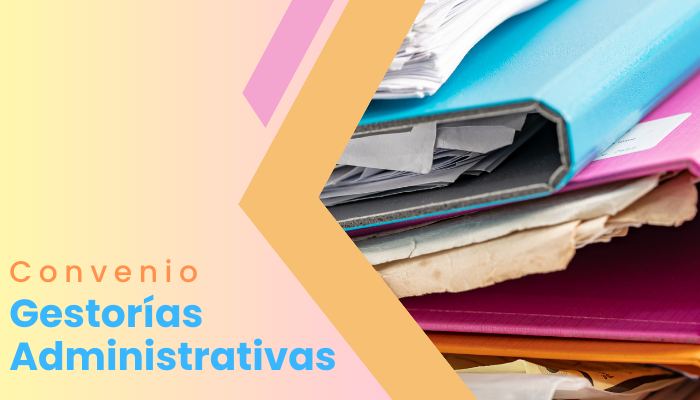 imagen comunicado Convenio de Gestorías Administrativas 