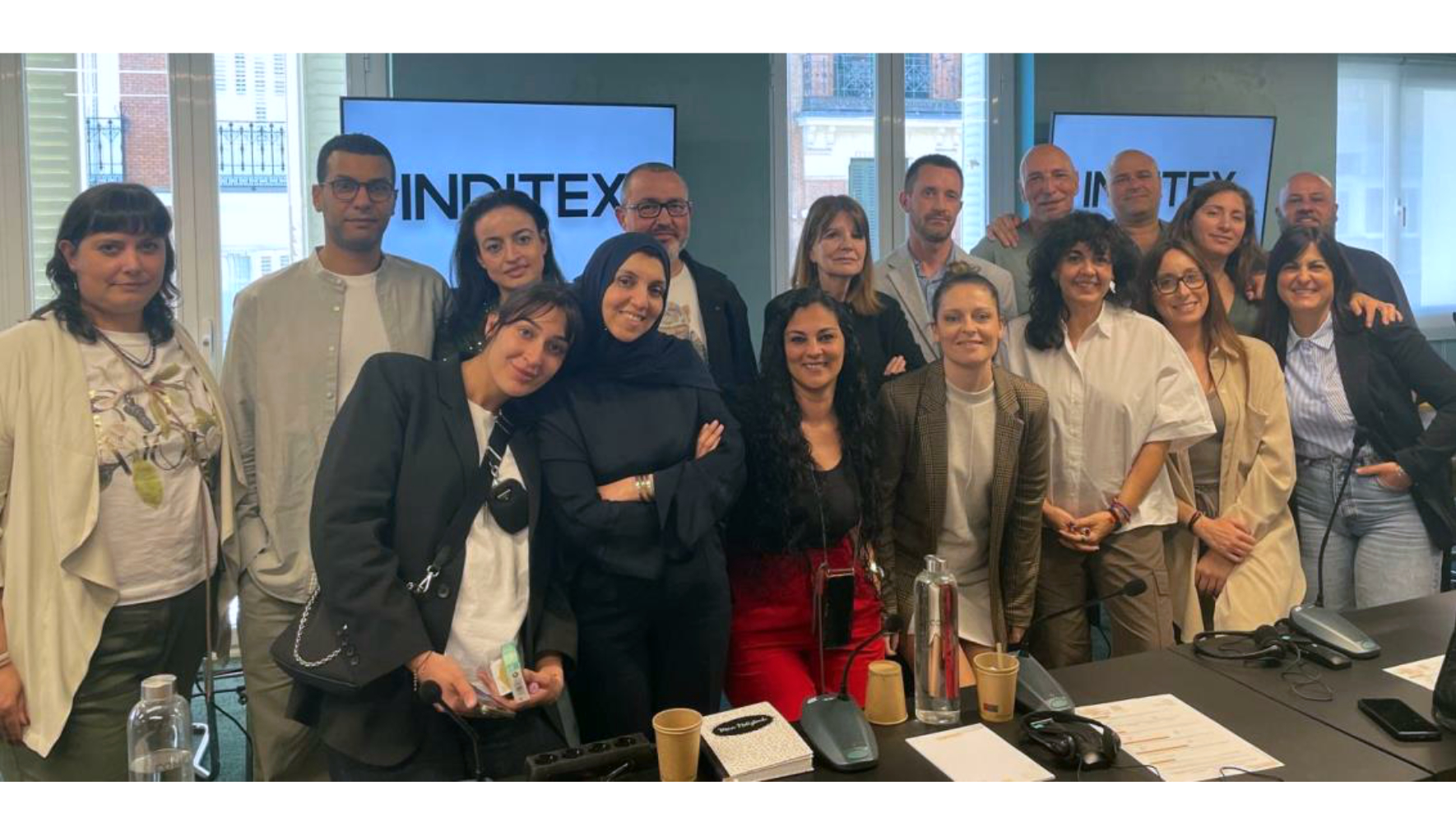 foto de las personas que participan en el Comité Europeo de Inditex