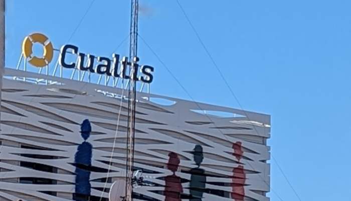 foto de la fachada del edificio de Cualtis en Calle de Argos, 4, San Blas-Canillejas, 28037 Madrid