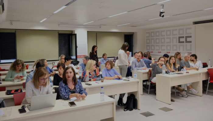 Foto del Consejo de la Sección Sindical Estatal de CCOO BBVA
