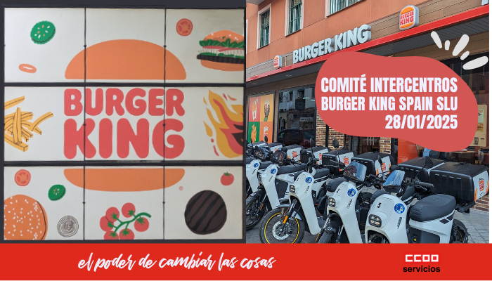 Reunión del Comité Intercentros de Burger King Spain SLU