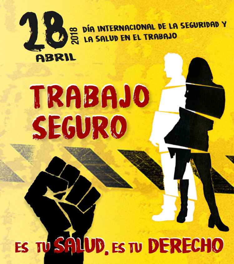 28 abril Dia internacional salud laboral