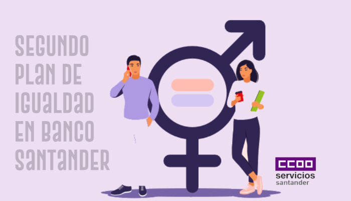 imagen comunicado Plan de Igualdad de banco Santander