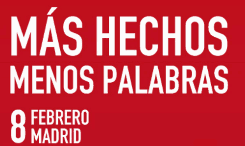 8 de febrero más hechos menos palabras