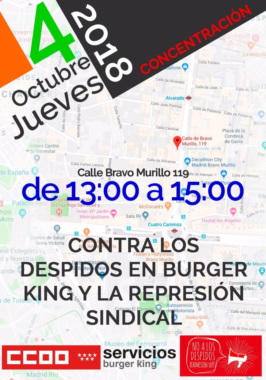  Concentracion en Burger King