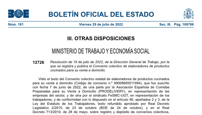 captura portada  publicación convenio en el boletín