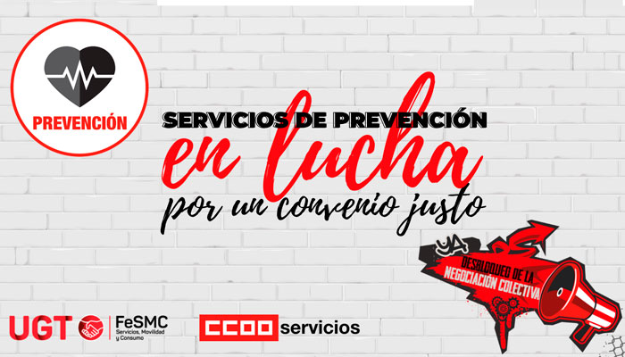 imagen movilizaciones convenio colectivo servicios de prevención ajenos