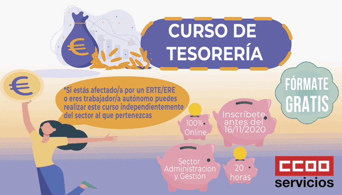 Curso de Tesorería. Formación gratuita
