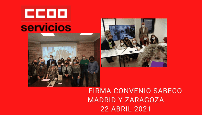 Firma convenio Sabaeco supermercados