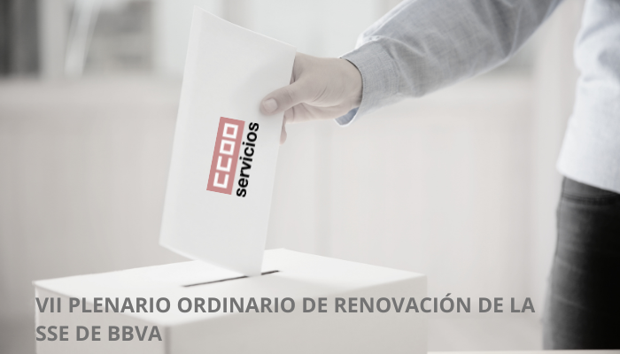 urna electoral de CCOO BBVA