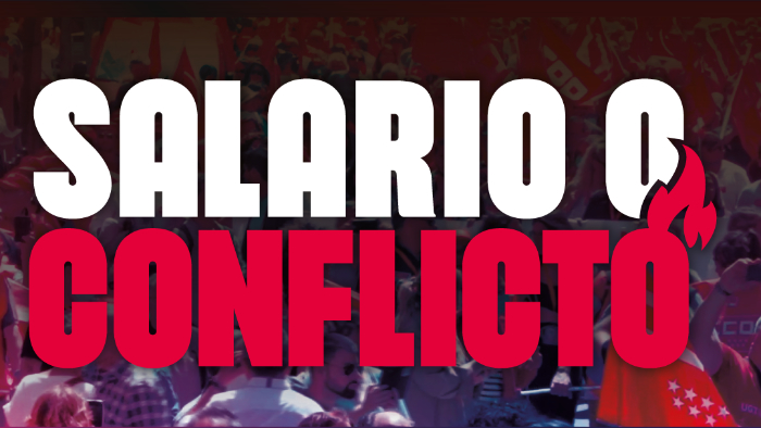 campaña salario o conflicto