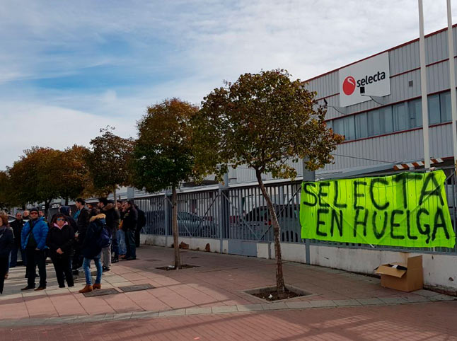 Selecta Vulnera el derecho de huelga