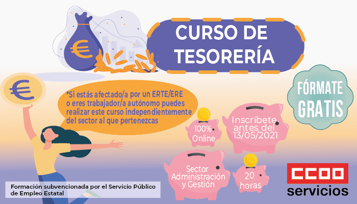 Curso de Tesorería. Formación gratuita