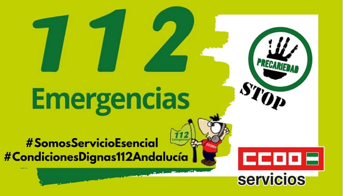 Huelga en emergencias 112 andalucia