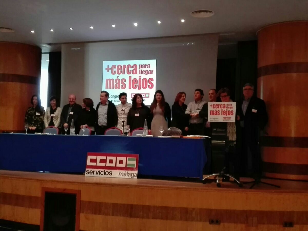 Congresos servicios CCOO Andalucía