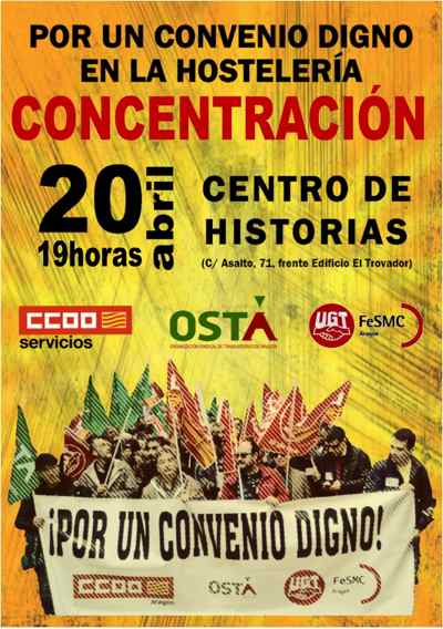 Concentración 20 de abril