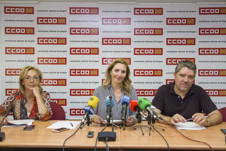 Rueda prensa CCOO Aragon