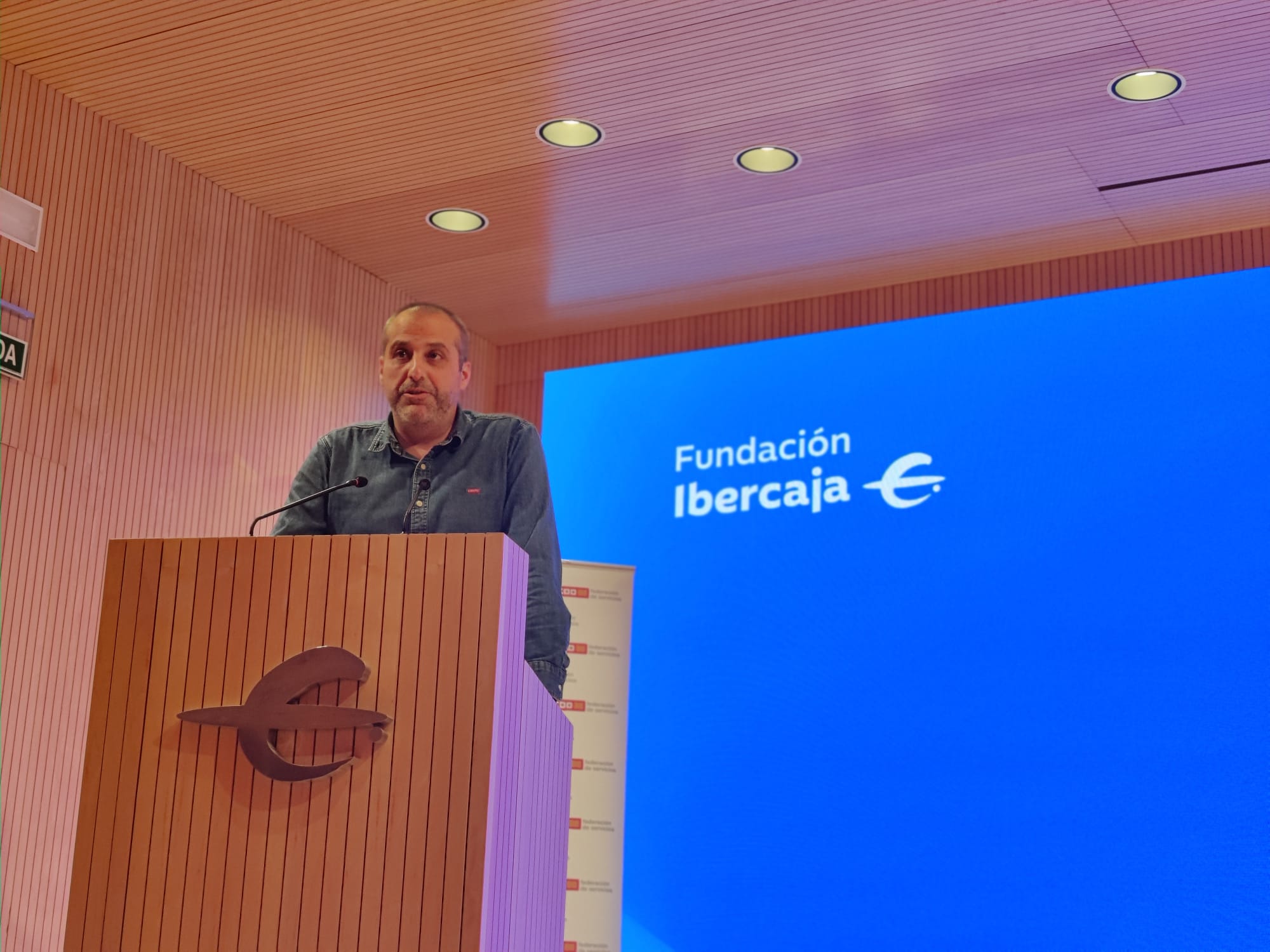 Ramón González, secretario general de CCOO Servicios