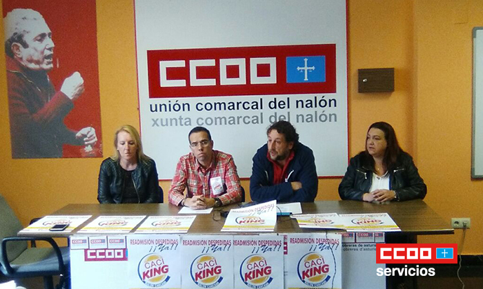 rueda de prensa despedidas burger king nalon