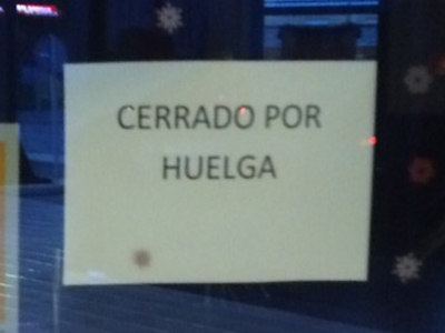 Huelga en Burger King (Gijón)