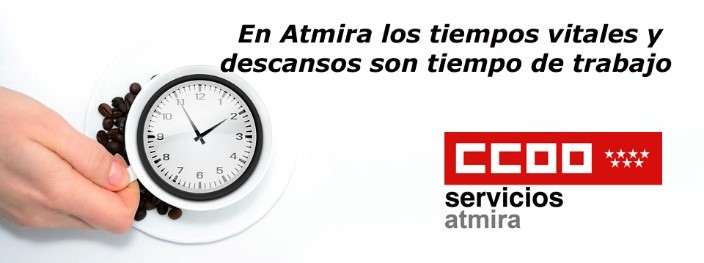 acuerdo ccoo registro horario atmira