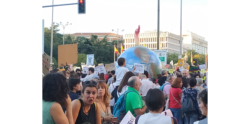 CCOO contra el cambio climático