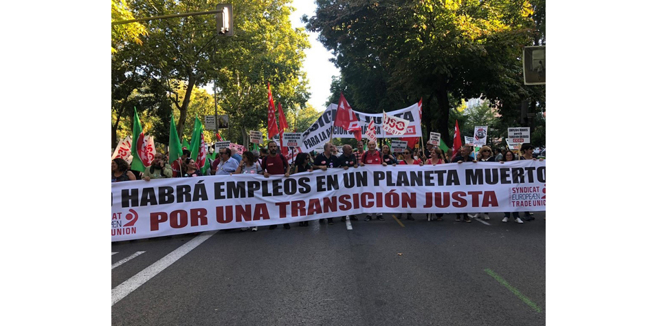 CCOO contra el cambio climático