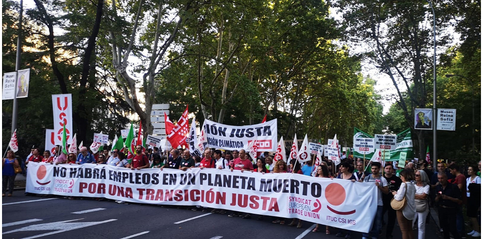 CCOO contra el cambio climático