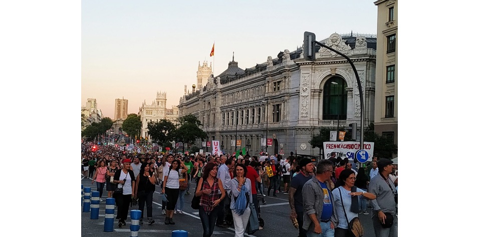 CCOO contra el cambio climático