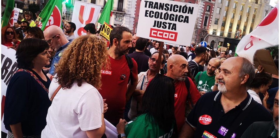 CCOO contra el cambio climático