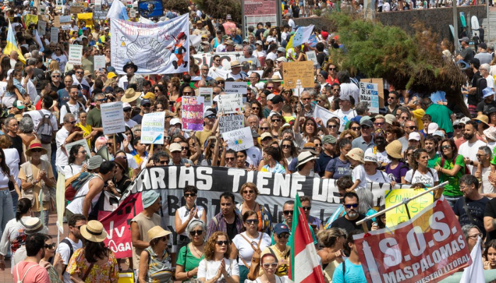 Manifestación 20 de abril: Canarias tiene un límite
