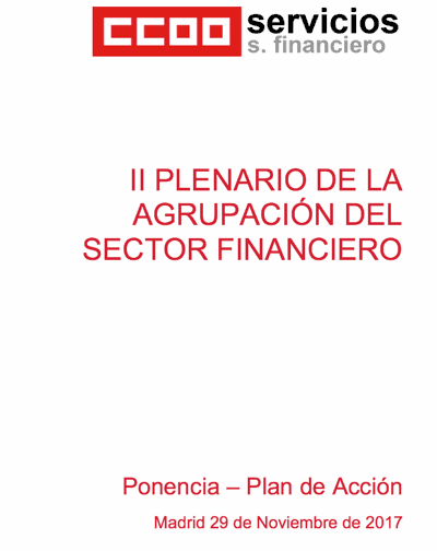 Plenario agrupación sector financiero canarias