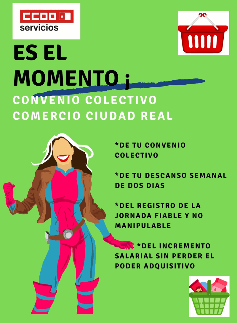 Campaña CCOO Comercio Ciudad Real