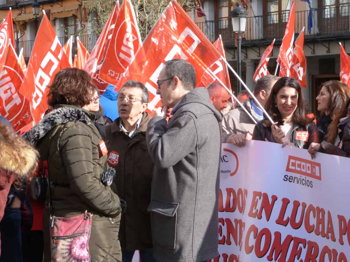 Conventraciones CCOO Convenio Coletivo de Comnercio en C iudad Real y Toledo