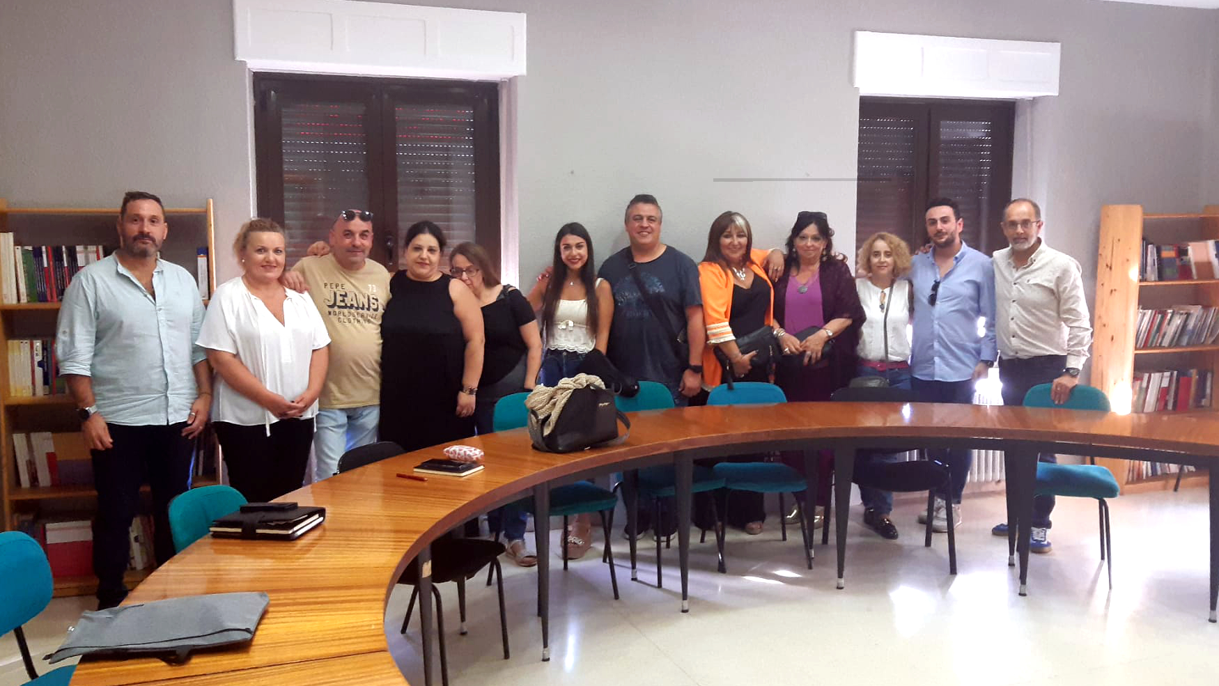 foto de afiliadas y afiliados de CCOO Castilla y León en el plenario de la sección sindical de Carrefour