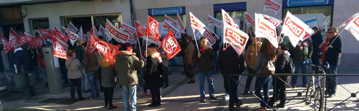 Movilizaciones CCOO Hosteleria Valladolid. Convenio Colectivo