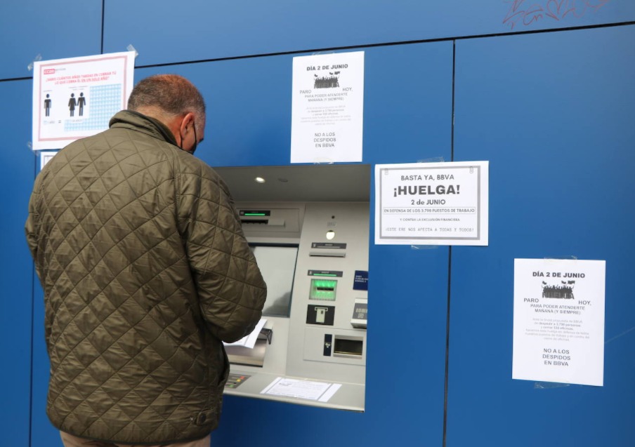 Contra el ERE BBVA en Castilla y León