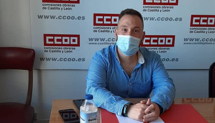 Responsable servicios CCOO Zamora Jesus carretero