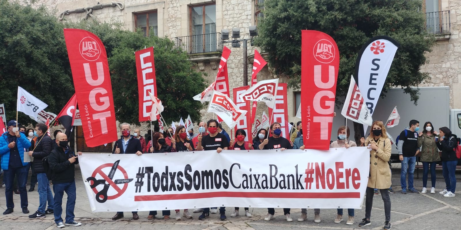 Huelga Caixabank Castilla y León