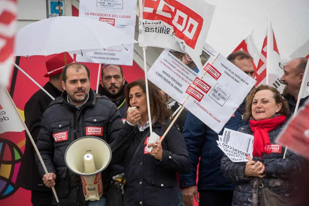 Manifestación hosteleria Valladolid